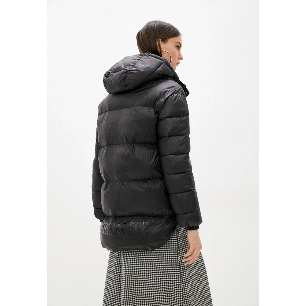 Patrizia Pepe- Premium Insulated Jacket-Italian Designer-Black-NWT Sz:38 Ret$407 - Picture 4 of 8